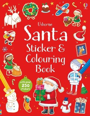 Santa Sticker and Colouring Book - Sam Taplin