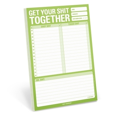 Knock Knock Get Your Shit Together Pad - 