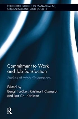 Commitment to Work and Job Satisfaction - 