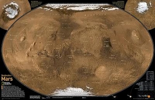Mars, The Red Planet, 2-sided Flat