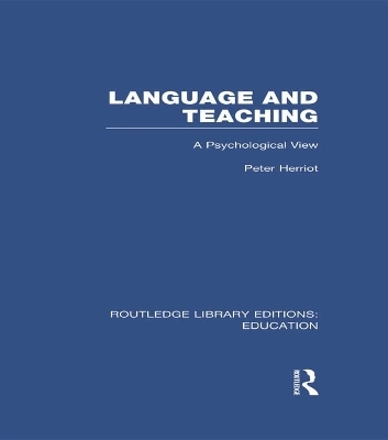Routledge Library Editions: Education Mini-Set I Language & Literacy 9 vol set -  Various