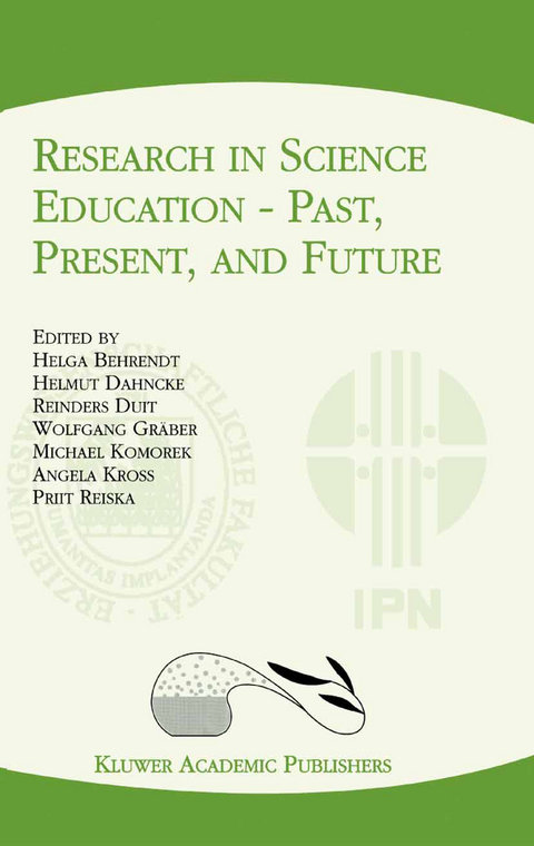 Research in Science Education &mdash; Past, Present, and Future - 
