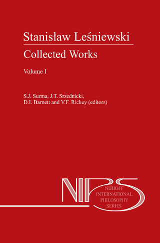 Stanislaw Lesniewski: Collected Works - Volumes I and II