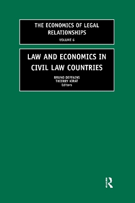 Law and Economics in Civil Law Countries