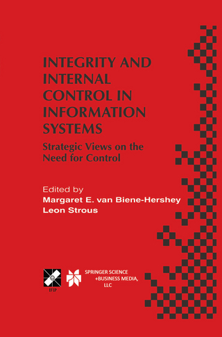 Integrity and Internal Control in Information Systems