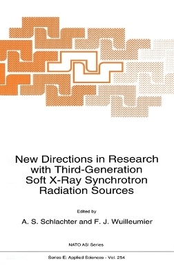 New Directions in Research with Third-Generation Soft X-Ray Synchrotron Radiation Sources