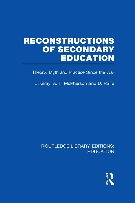 Reconstructions of Secondary Education