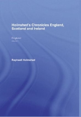 Holinshed's Chronicles England, Scotland and Ireland