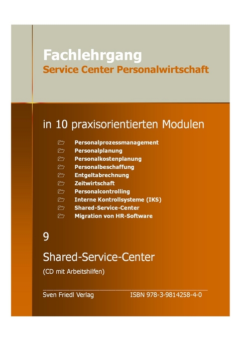 Fachlehrgang Service Center Personalwirtschaft / Shared-Service-Center - Sven Friedl