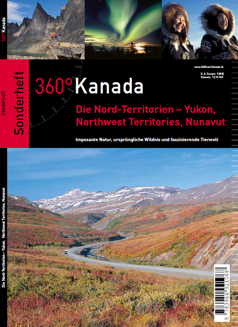 360&deg; Kanada &ndash; Sonderheft Norden - Berthold Baumann, Holger Bergold, Anke Blumenberg, Gerd Braune, Ole Helmhausen, Mechtild Opel, Wolfgang Opel, Dr. Ansgar Walk