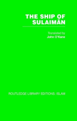 The Ship of Sulaiman - O'Kane John