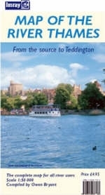 The River Thames Map - Owen Bryant