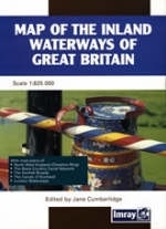 Map of the Inland Waterways of Great Britain - Jane Cumberlidge