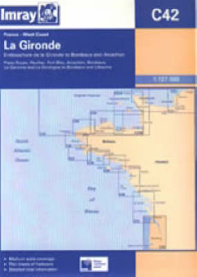Embouchure De La Gironde to Bordeaux and Arcachon -  Imray