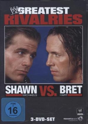 GREATEST RIVALRIES: SHAWN MICHAELS VS. BRET HART, 3 DVDs