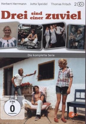Drei sind einer zuviel - Die komplette Serie, 2 DVDs