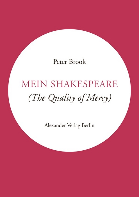 Mein Shakespeare - Peter Brook