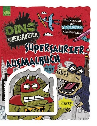 Supersaurier Ausmalbuch