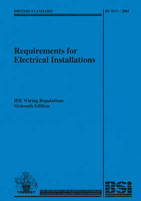 Institution of Electrical Engineers Wiring Regulations