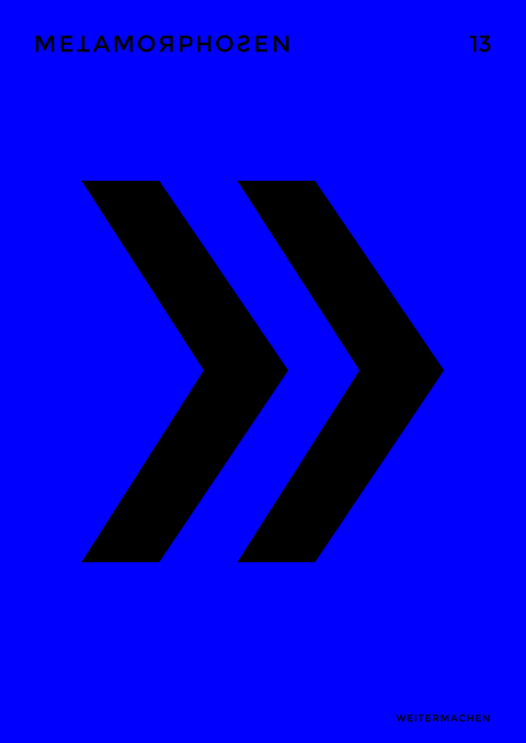 metamorphosen 13 &ndash; Weitermachen - Timo Brandt, Lena Mareen Bruns, Hartmut Abendschein, Jacob Teich, Joshua Gro&szlig;, Carla Hegerl, Philipp B&ouml;hm, Lukas Valtin, Maik Siegel, Marie-Luise Goldmann, Christian W&ouml;llecke, Hannes Bajohr, Andreas Reichelsdorfer, Caitlin Quintero Weaver, Michael Watzka, Moritz M&uuml;ller-Schwefe, Sophie-C. Hartisch, Clemens K&uuml;bler, A. H. Kunze
