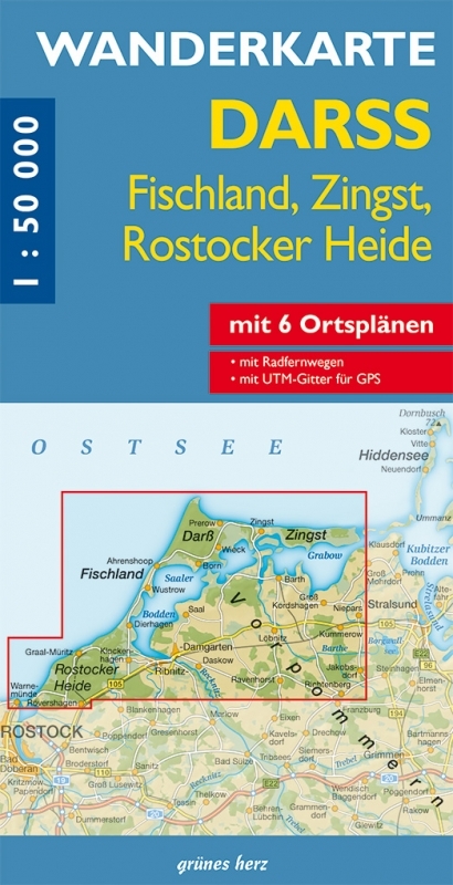 Wanderkarte Dar&szlig;