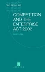 Competition and the Enterprise Act