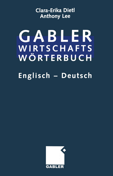 Commercial Dictionary / Wirtschaftswörterbuch - Anthony Lee