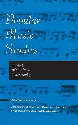 Popular Music Studies - 