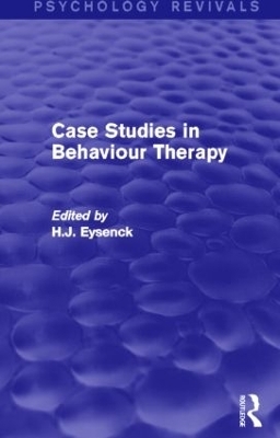 Case Studies in Behaviour Therapy - 