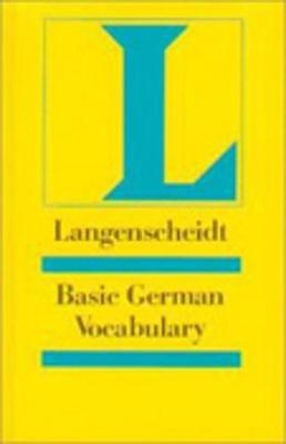 Langenscheidt Grundwortschatz Deutsch - Basic German Vocabulary
