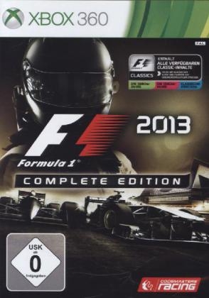F1, Formula 1, 2013, Complete Edition, Xbox360-DVD
