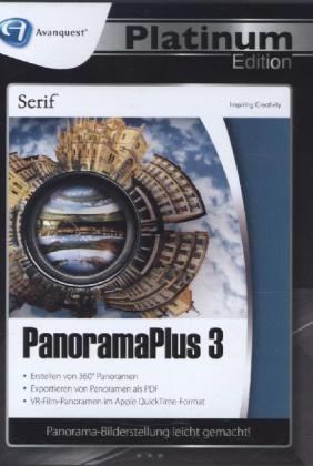 Serif PanoramaPlus 3, 1 DVD-ROM