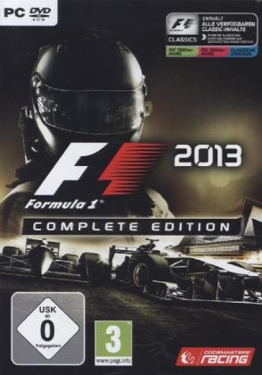 F1, Formula 1, 2013, Complete Edition, DVD-ROM
