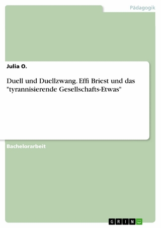 Duell und Duellzwang. Effi Briest und das 