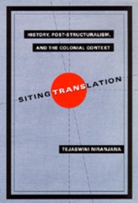 Siting Translation - Tejaswini Niranjana