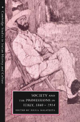 Society and the Professions in Italy, 1860–1914