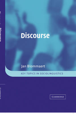 Discourse - Jan Blommaert