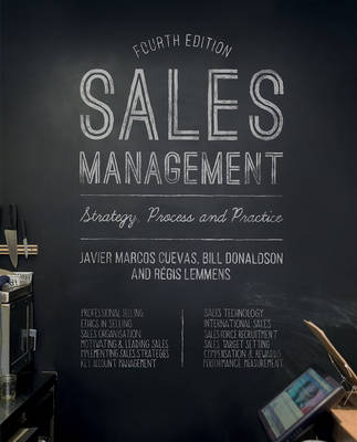 Sales Management -  Javier Marcos Cuevas,  Bill Donaldson,  R gis Lemmens