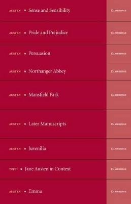 The Cambridge Edition of the Works of Jane Austen 9 Volume Hardback Set - Jane Austen