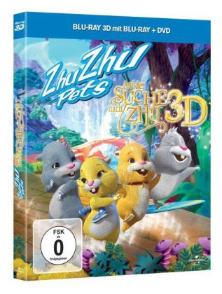 Auf der Suche nach Zhu 3D, Family Pack, 1 Blu-ray