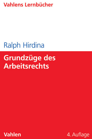 Lernbücher für Wirtschaft und Recht / Grundzüge des Arbeitsrechts