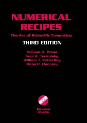 Numerical Recipes with Source Code CD-ROM 3rd Edition