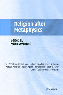 Religion after Metaphysics - 