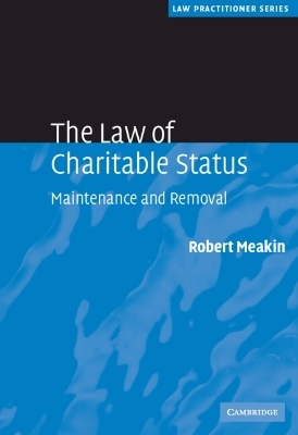 The Law of Charitable Status