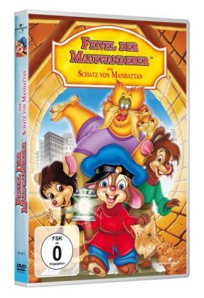 Feivel der Mauswanderer, Der Schatz von Manhattan, 1 DVD, dtsch. u. engl. Version. Tl.3
