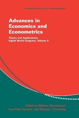Advances in Economics and Econometrics