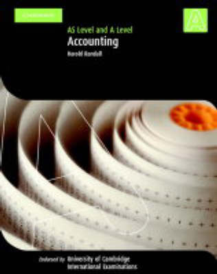 Accounting A Level and AS Level - Harold Randall