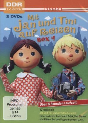 Mit Jan und Tini auf Reisen. Box.4, 2 DVDs