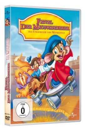 Feivel der Mauswanderer, Das Ungeheuer von Manhattan, 1 DVD, mehrsprach. Version. Tl.4