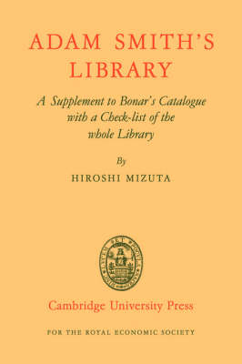 Adam Smith's Library - Hiroshi Mizuta